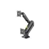 ZENO M10D/B 17-32 Inch Double Arm Gas-Strut Desktop Monitor Stand-gallery-2