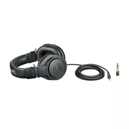 Audio Technica ATH-M20x Professional Studio Monitor Headphone-gallery-2