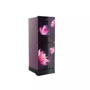 Whirlpool Fresh Magic Pro 257L Glass Door Florina Purple Refrigerator-gallery-2