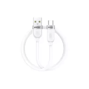 BWOO BO-X315C 3A 1M USB-A to USB-C Charging Cable-gallery-1