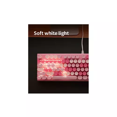 Mofii Geezer G5 Wired RGB Mechanical Gaming Keyboard Red Switch - (Milk Tea)-gallery-2