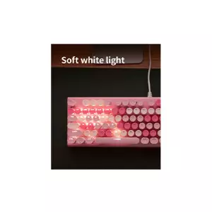 Mofii Geezer G5 Wired RGB Mechanical Gaming Keyboard Red Switch - (Milk Tea)-gallery-2