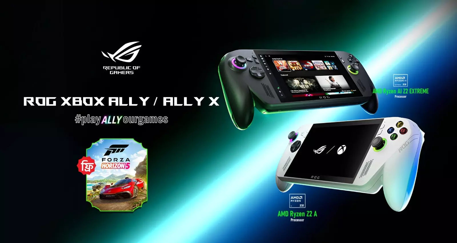 Forza Horizon 5 Free with Asus ROG XBOX Allay