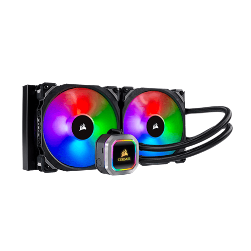 Corsair Hydro Series H115i RGB PLATINUM 280mm Liquid CPU ...