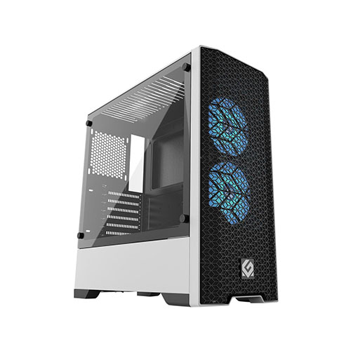 metallic gear neo qube atx mid tower case