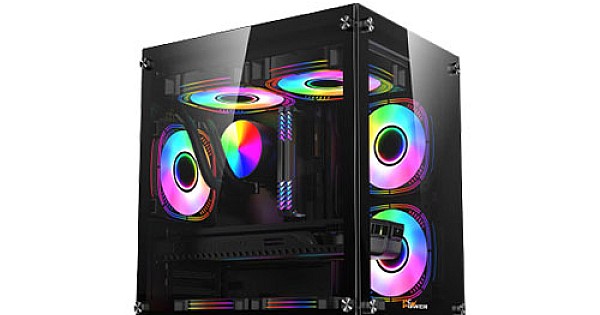 PC POWER ICE CUBE DESKTOP GAMING CASING PRICE IN BD | TECHLAND BD