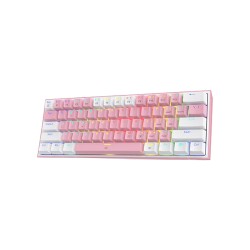 Redragon A130 Pudding Keycaps, 104 Keys Standard Doubleshot PBT