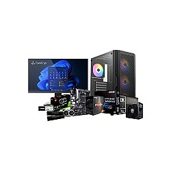 AMD RYZEN 5 5600 Asus Prime B450M-A Motherboard 16GB RAM 512GB SSD Gaming PC with Graphics Card