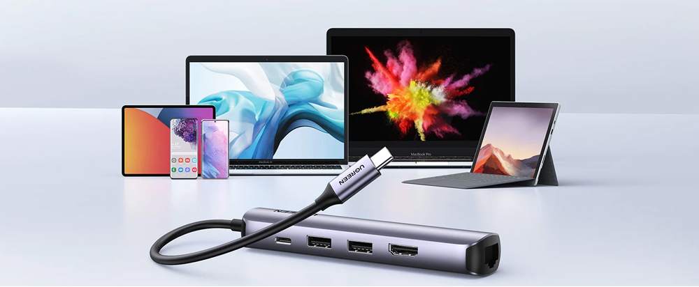 Ugreen Cm418 Ultra Slim 5 In 1 Usb C Hub In Bd 2023 Techland Bd 