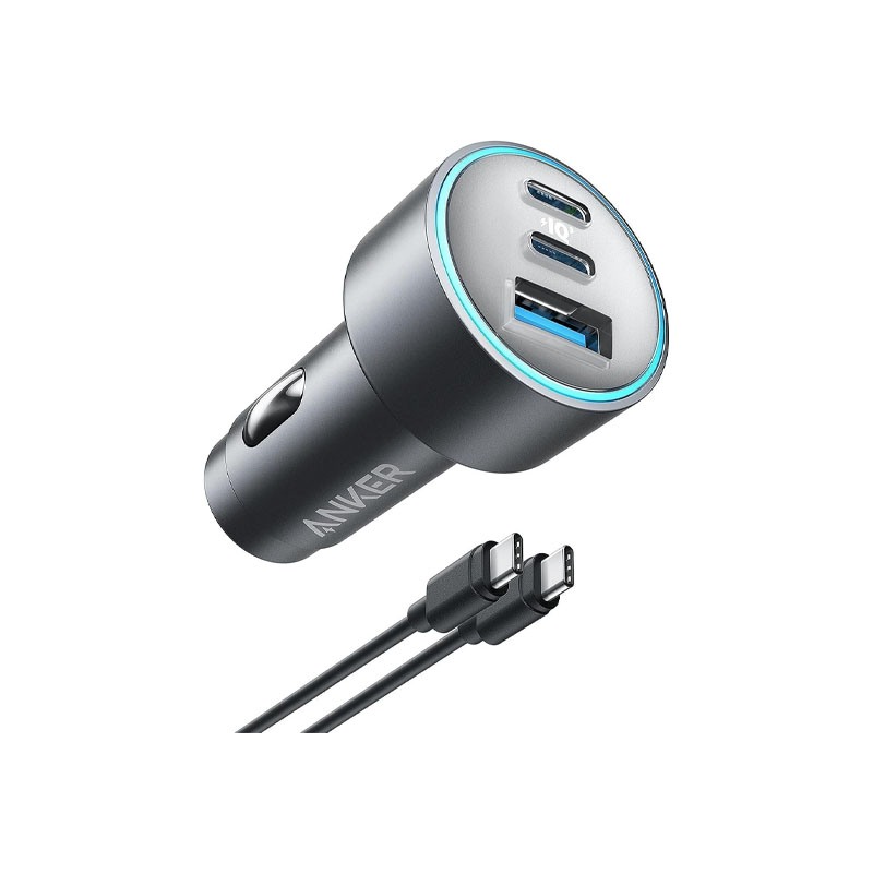 anker usb-c car charger 67w 3-port