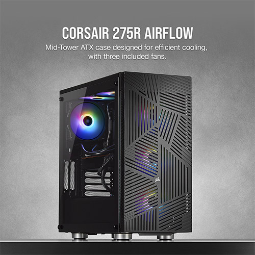 CORSAIR 275R Gaming Case Price in Bangladesh | Tech Land BD