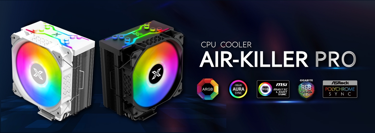 Xigmatek Air Killer S Arctic RGB Air Cpu Cooler