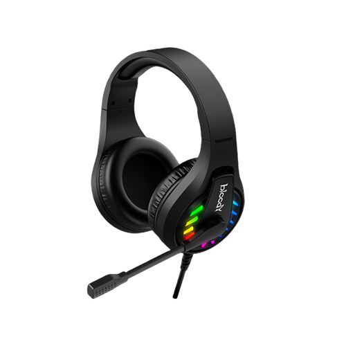 Jedel Casque Gamer Stereo LED RGB LIGHT avec Microphone Pour PC