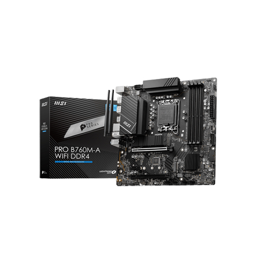 MSI PRO B760M-A WIFI DDR4 12TH/13TH GEN MOTHERBOARD PRICE IN BD ...