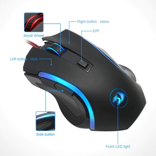 ReDragon Nothosaur M606 Gaming Mouse Price in Bangladesh | TechLand BD