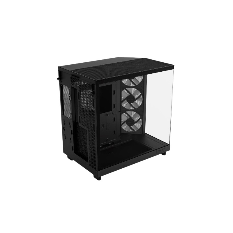 NZXT H6 Flow RGB Tempered Glass ATX Mid-Tower Computer Case