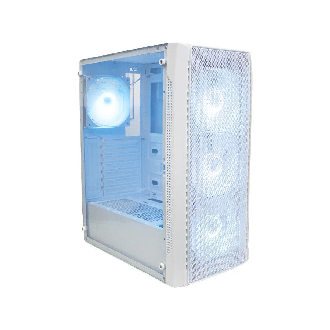 PC Power PG-200 SNOW White Shattered Computer Case Price in BD ...