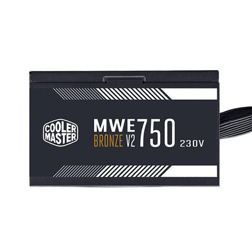 Cooler Master MWE 750 Bronze V2 - Alimentatore EU, 80 PLUS Bronze, Ventola  HDB da 120mm Termosensibile, Circuito DC-DC + LLC con Linea +12V Singola -  5 Anni di Garanzia : : Informatica