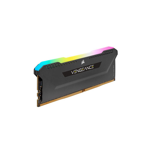 CORSAIR VENGEANCE RGB PRO SL 8GB DDR4 DRAM 3200MHz C16 RAM KIT (BLACK ...