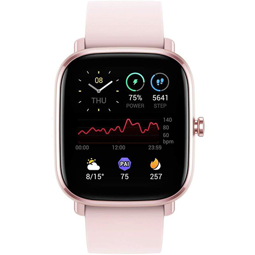 Amazfit GTS 2 Mini Smart Watch (Sage Green or Flamingo Pink)
