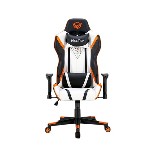 Meetion MT-CHR15 180 Degree Adjustable Backrest E-Sport Gaming Chair(White)