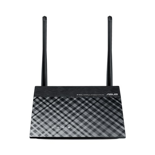 ASUS RT-N12+ 300 Mbps 2 Antenna 1614 sqft 2.4GHz Router (5 to 10 User)
