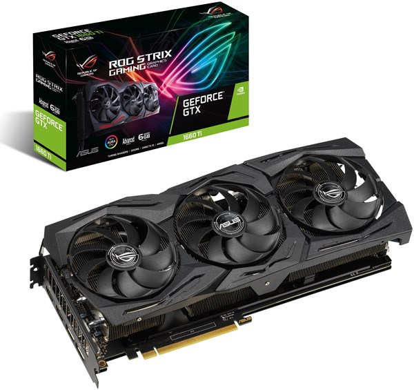 1660 Super Geforce Gtx 1660 Ti Rog Strix Asus ROG STRIX GeForce