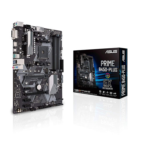 Asus Prime B450-PLUS AMD AM4 ATX Motherboard (China Version)
