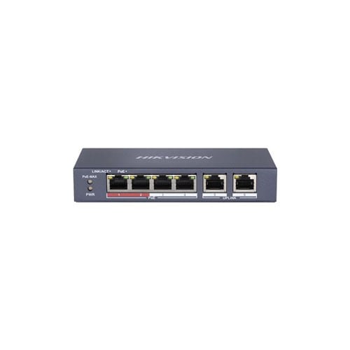 Hikvision DS-3E0106MP-E/M 6 Port Unmanaged PoE Switch