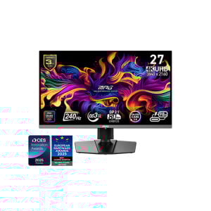 MSI MPG 272URX QD-OLED 26.5 Inch UHD 240Hz Gaming Monitor (Black)