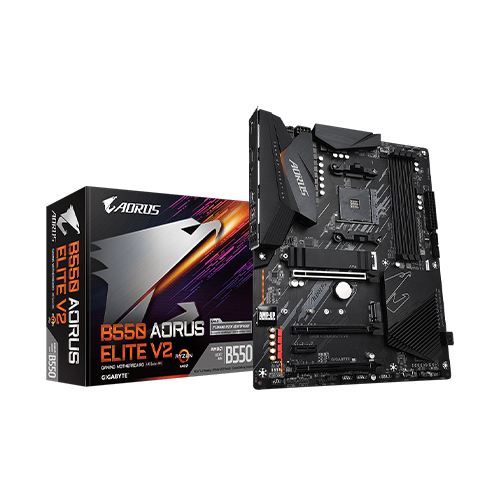 GIGABYTE B550 AORUS ELITE V2 AM4 ATX AMD MOTHERBOARD