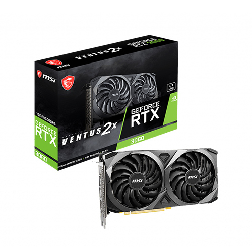 MSI GeForce RTX 3060 VENTUS 2X OC 12GB Graphics Card
