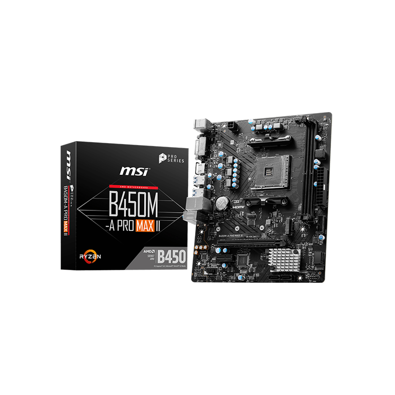 MSI B450M-A PRO MAX II AMD MOTHERBOARD PRICE IN BD TECHLAND BD