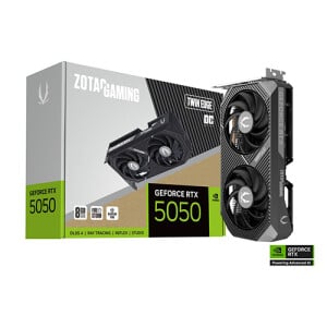 ZOTAC GAMING GeForce RTX 5050 Twin Edge OC 8GB GDDR6 Graphics Card