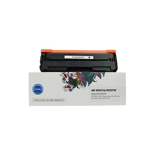 MaxGreen 107A Black LaserJet Toner with Chip