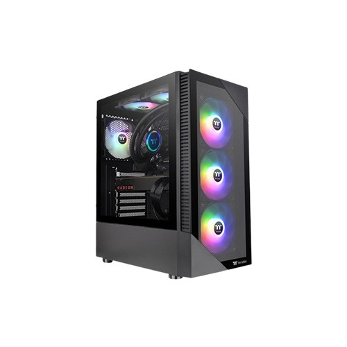 Thermaltake View 200 TG ARGB Mid Tower Case (Black)