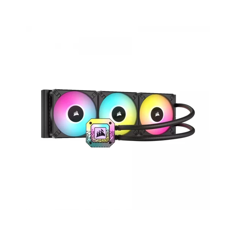 CORSAIR ICUE H150I ELITE CAPELLIX XT 360MM LIQUID CPU COOLER (BLACK)