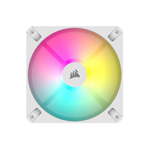 CORSAIR ICUE AR120 Digital ARGB PWM 120mm White Single Case Fan