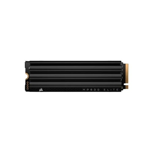 Corsair MP600 ELITE 1TB PCIe Gen4 x4 NVMe 1.4 M.2 SSD with Heatsink