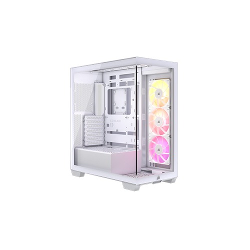 CORSAIR 3500X Mid-Tower ATX Gaming Case (White)