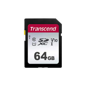 Transcend UHS-I SD 300S 64GB 100Mbps SDXC/SDHC Memory Card
