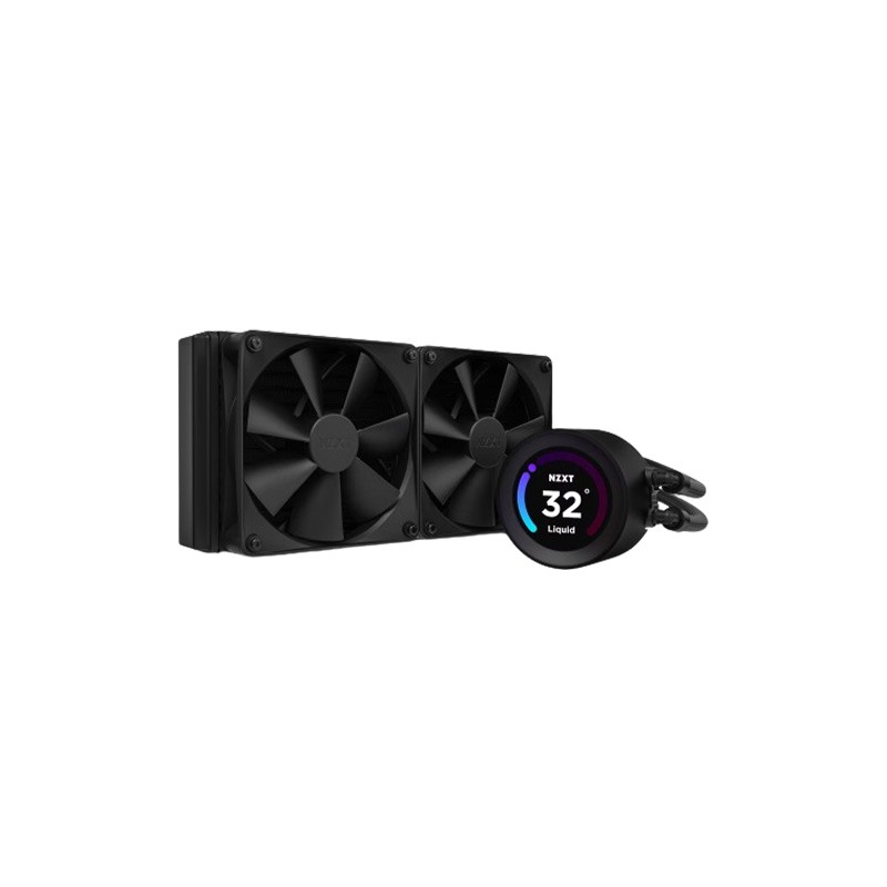 NZXT Kraken Elite RL-KR24E-B1 240mm AIO CPU Liquid Cooler with LCD Display