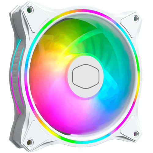 Cooler Master MasterFan MF120 Halo White ARGB 120mm Case Fan