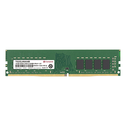 Transcend U-DIMM 4GB DDR4 2400Mhz Desktop Ram