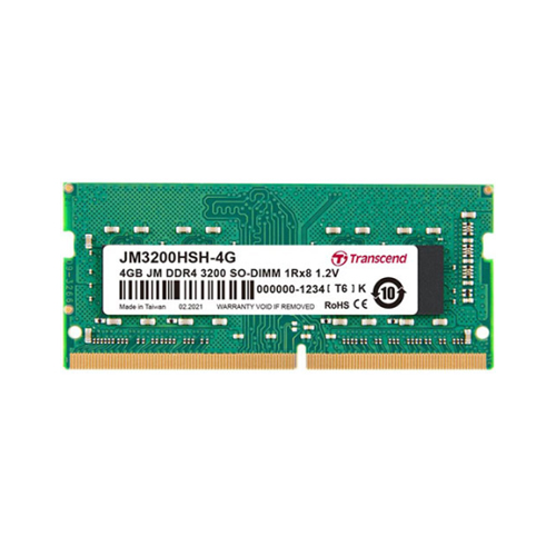 Transcend JetRAM 4GB DDR4 3200Mhz SO-DIMM Laptop RAM