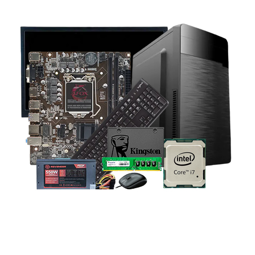 INTEL CORE I7 7TH GEN AFOX IH110D4-MA2 8GB RAM 240GB SSD 18.5 INCH MONITOR CORPORATE PC