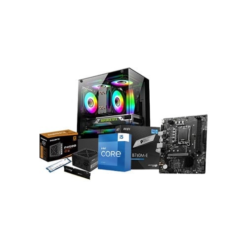 INTEL CORE I5 13400 MSI PRO B760M-E Motherboard 16GB RAM 500GB SSD Desktop PC