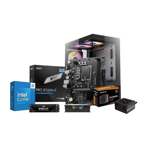 INTEL CORE I5 13th Gen MSI PRO B760M-E 16GB RAM 1TB SSD Desktop PC