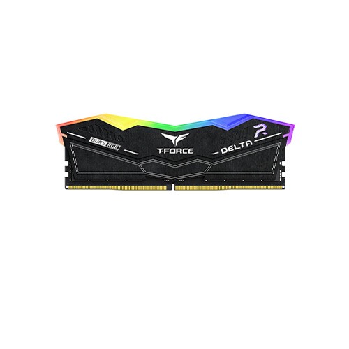TEAM T-FORCE DELTA RGB 16GB DDR5 6000MHz Desktop RAM (Black)