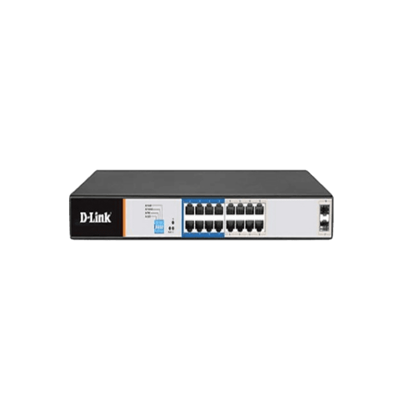 D-LINK DGS-F1018P-E 18 PORT UNMANAGED POE SWITCH